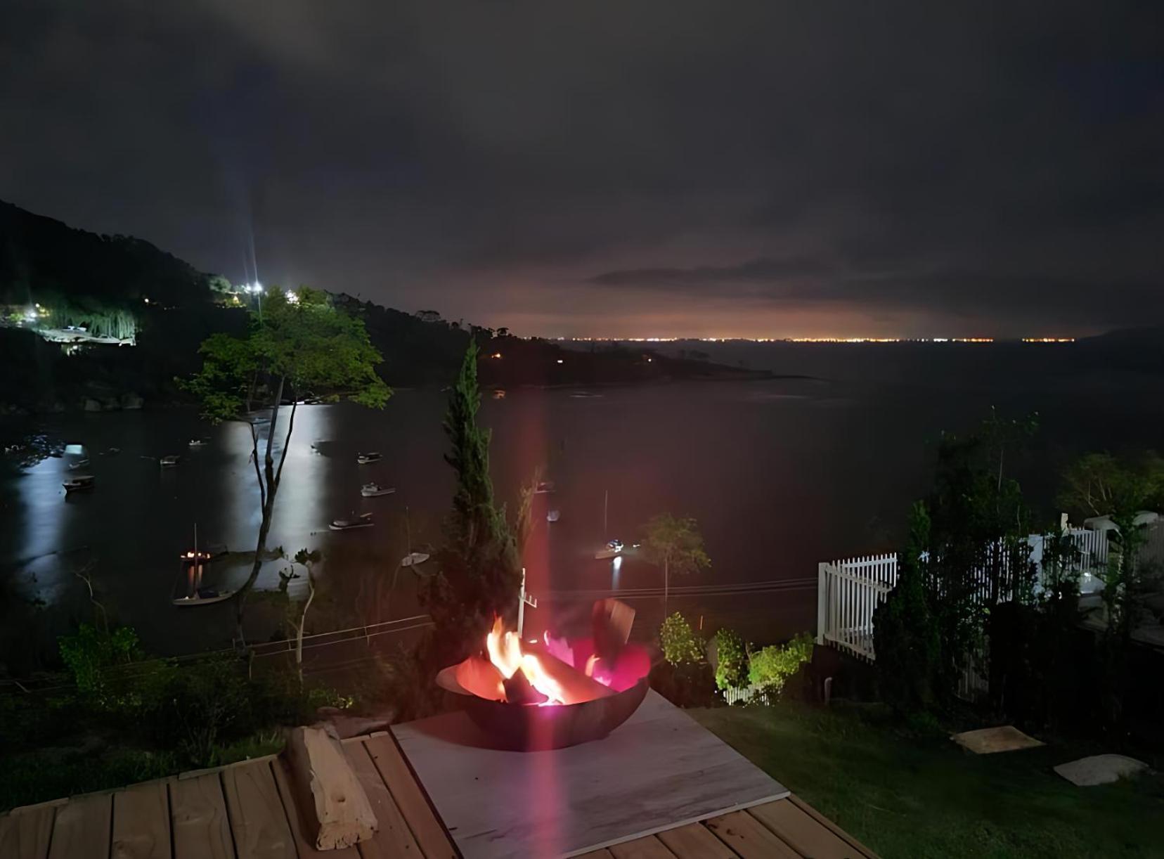 Mar De Bougainville Governador Celso Ramos Buitenkant foto