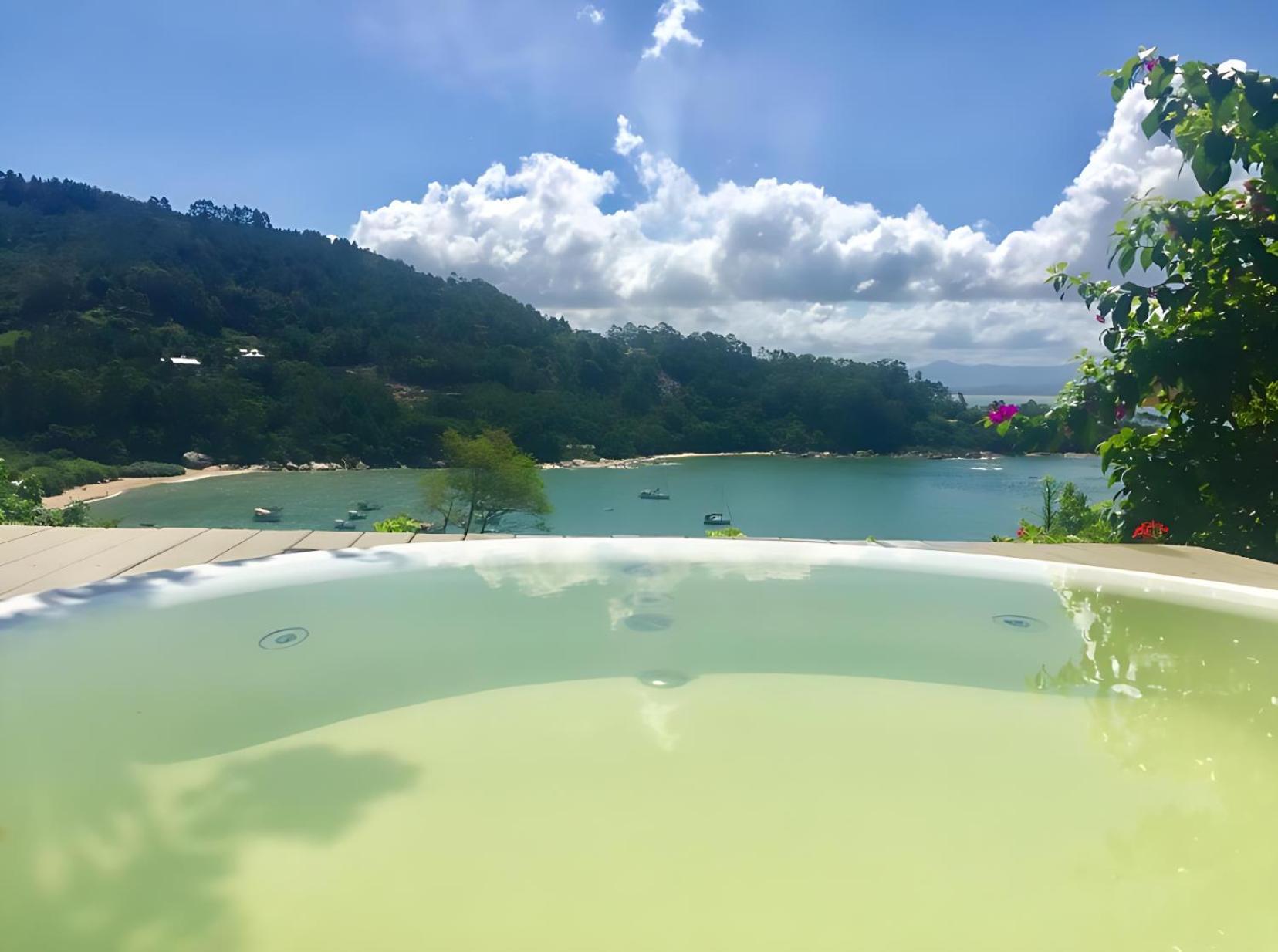 Mar De Bougainville Governador Celso Ramos Buitenkant foto