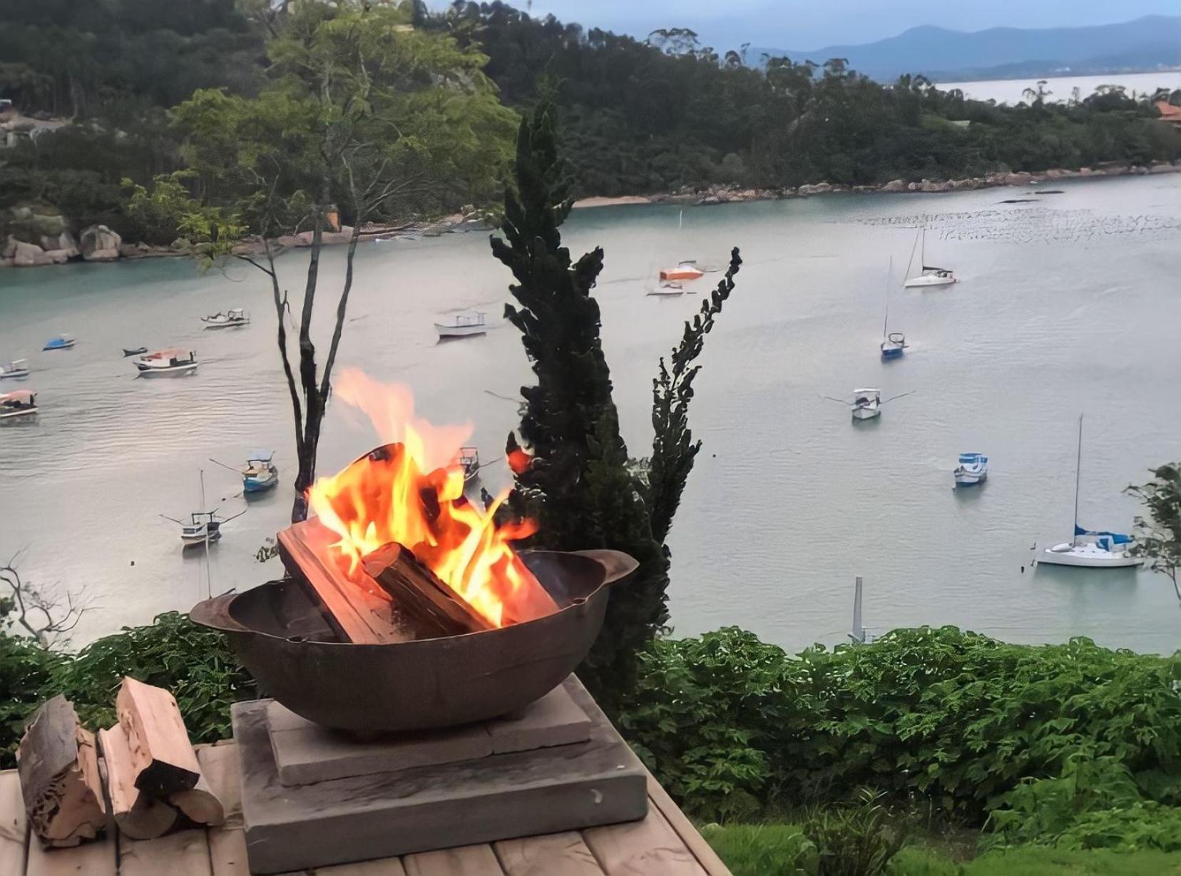 Mar De Bougainville Governador Celso Ramos Buitenkant foto